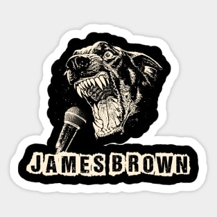 james ll beast scream Sticker